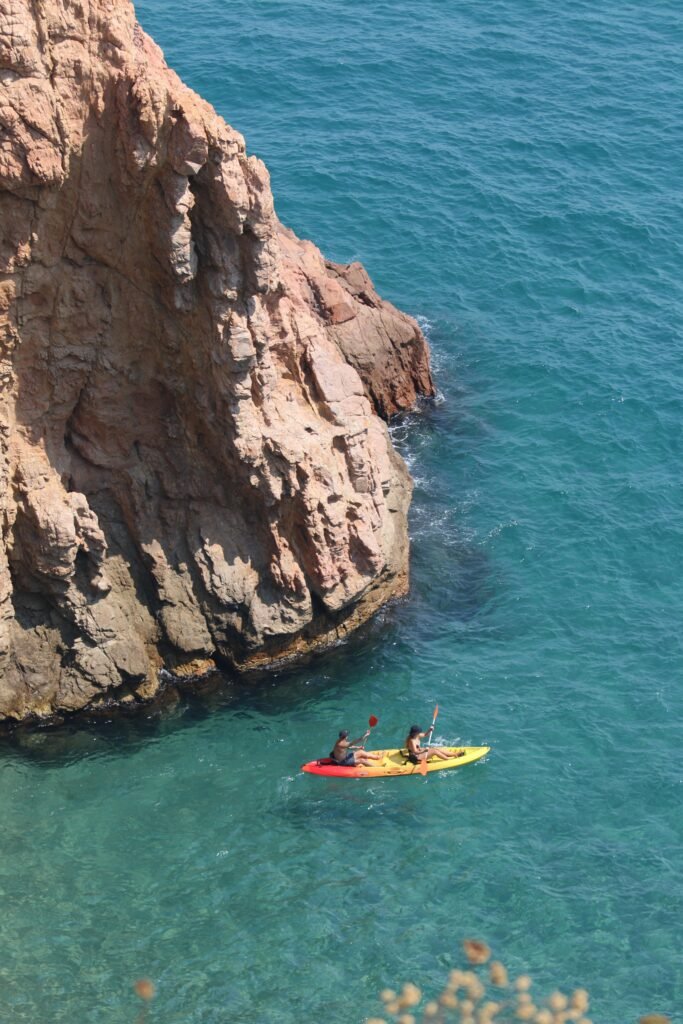 kayak en costa brava begur illa roja pantai