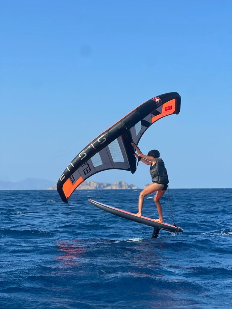 wing foil lesson begur pantai costabrava pals