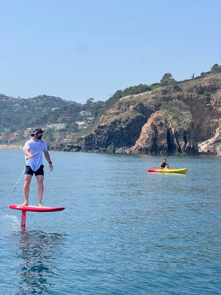 learn to foil in pantai costabrava