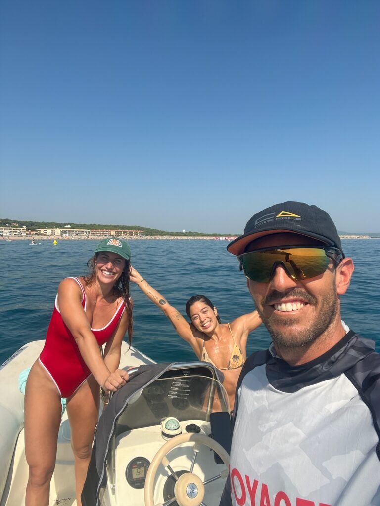 foil lesson in begur pantai costa brava wingfoil